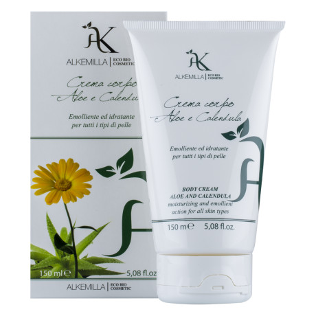 Crema corpo Alkemilla aloe e calendula